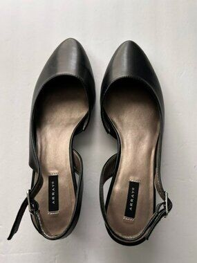 NWT Array Sarah Women's Slingback Heels, Size 8W